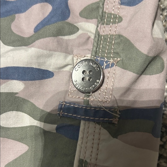 Calvin Klein Women's Camouflage Cargo Shorts - Picture 4 of 6